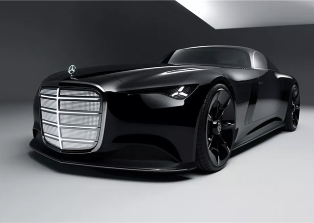 Mercedes vision iconic : un hommage électrique au passé